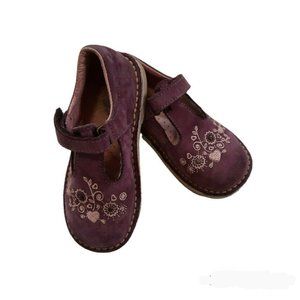 Bopy Girls Suede T Strap Mary Jane's 27